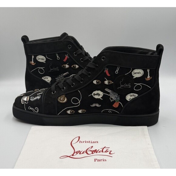 Authentic Christian Louboutin Limited Edition Embroidered Size EU 48; US 15 main image 8